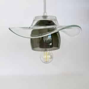 Suspension bichromie pièce unique et artisanale